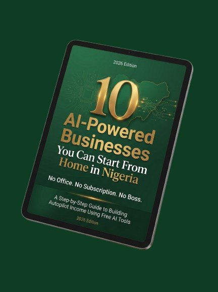 10 AI-Powered Businesses You Can Start From Home in Nigeria
